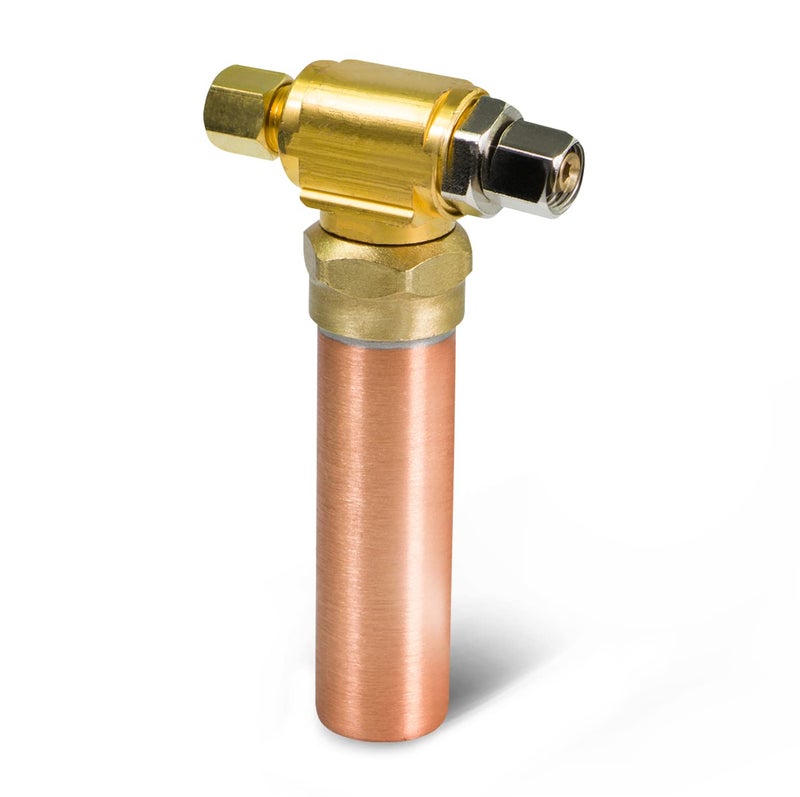 SUPPLYGIANT Supply Giant IS-BB-36DPNQ Compression Tee Hammer Arrestor, AA 1/4 in. OD COMP x 1/4 in. OD Femail Compression Copper - Image 1